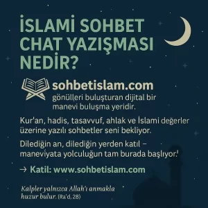 İslami Sohbet Chat Yazışması Nedir