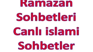 Ramazan Oruç Sohbetleri
