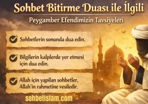 Sohbet Bitirme Duası