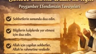Sohbet Bitirme Duası